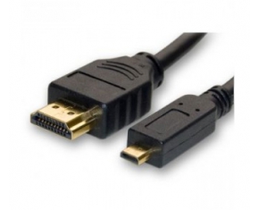 CABLE HDMI-M A MICRO HDMI-M TYPE-D 1.8M