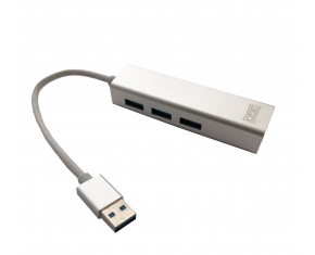 HUB USB 3.0 3 PUERTOS USB3.0 + ETHERNET  1PTO